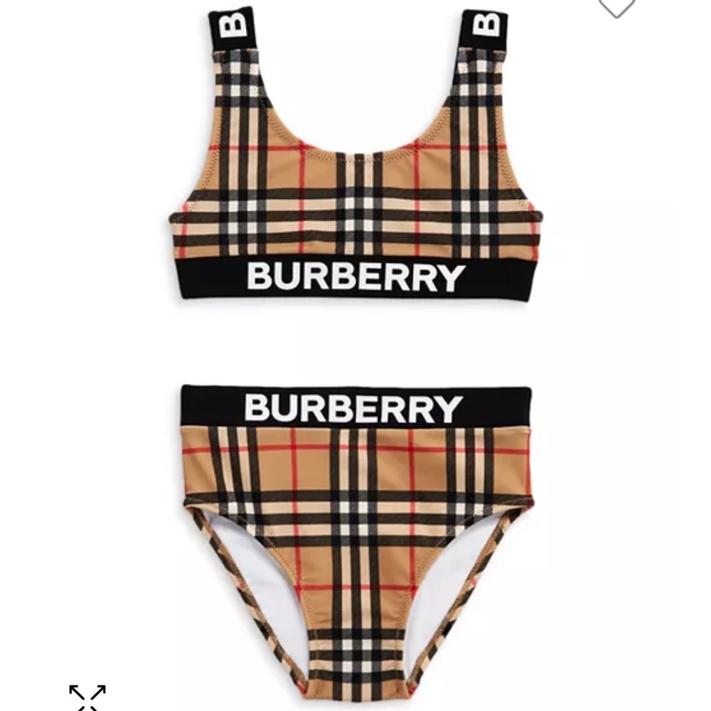 Burberry Liana Bikini, youth size 14. Perfect Condition!